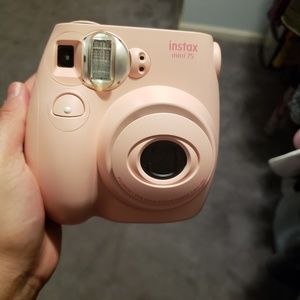 Pink camera